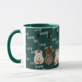 私はドブロスが大好きです マグカップ (左)