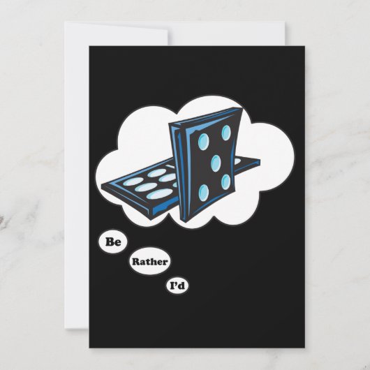 私はドミノス2になりた遊いのですが。 招待状 (正面)