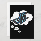 私はドミノス2になりた遊いのですが。 招待状 (正面/裏面)