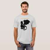 私はドラゴンです Tシャツ (正面フル)
