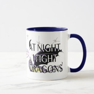 私はドラゴンのマグ(色)によって戦います マグカップ