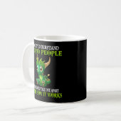 私はドラゴンの愚かな人々を理解していない コーヒーマグカップ (正面左)