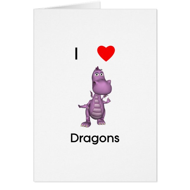 私はドラゴンを愛します (正面)