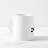 私はドラゴンを愛します コーヒーマグカップ (正面左)