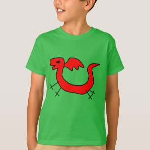 私はドラゴンを愛します! 子供のティー Tシャツ