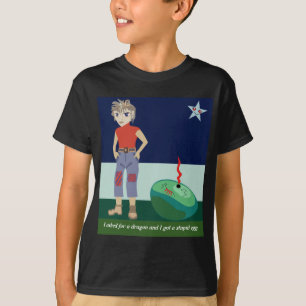 私はドラゴンを頼みました Tシャツ