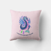 私はドラゴンボートレースが大好き クッション (裏面)