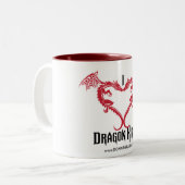 私はドラゴン王を愛しますMug ツートーンマグカップ (正面左)