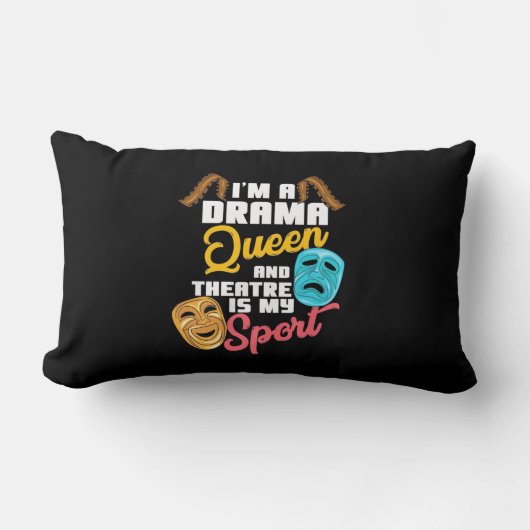 私はドラマの女王だ ランバークッション (正面)