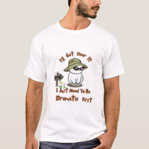 私はドラマチックな可愛い怠け者のユニコーンである必要がある Tシャツ