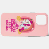 私はドラマチックな怠惰ユニコーンである必要がある Case-Mate iPhoneケース (裏面 (横))