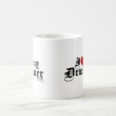 私はドラマーが大好き コーヒーマグカップ (中央)