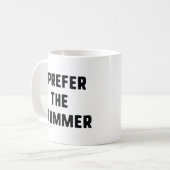 私はドラマーが好きだ コーヒーマグカップ (正面左)