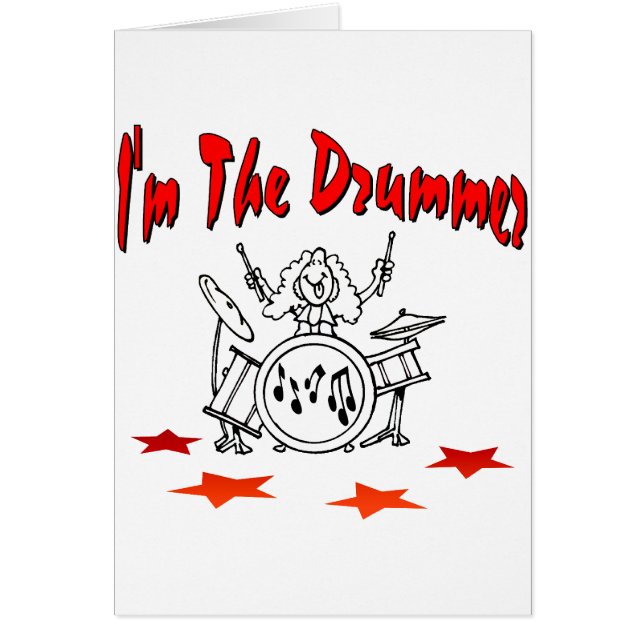 私はドラマーです (正面)