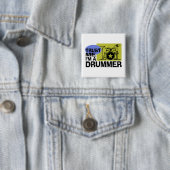 私はドラマーのボタンだ 缶バッジ (インサイチュ)