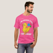 私はドロップEdm Punのためにここに来た – Acid - Dubstep Dru Tシャツ (正面フル)