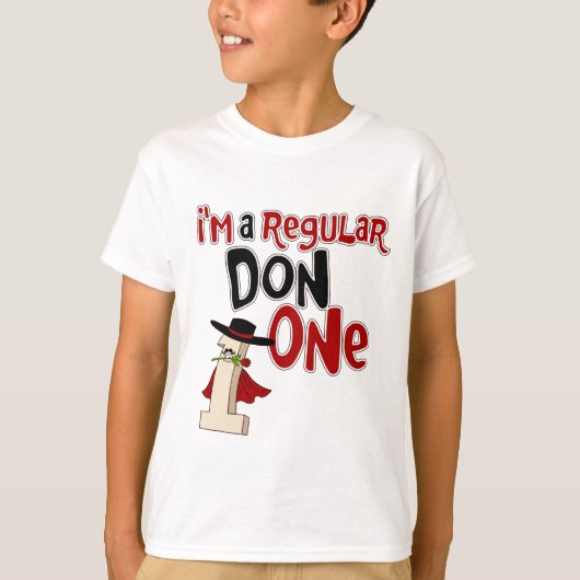 私はドン・ワンTシャツの常連だ Tシャツ (正面)