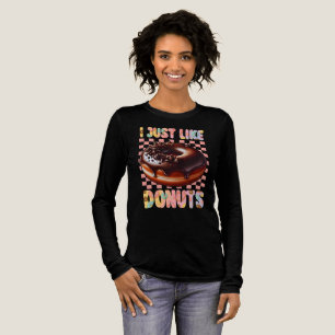 私はドーナツが好きだ トライブレンドTシャツ