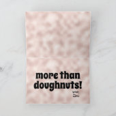 私はドーナツのバレンタインデー以上愛します シーズンカード (内部)