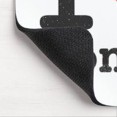 私はドーナツのマウスパッドを愛します マウスパッド (コーナー)