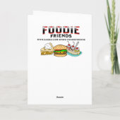 私はドーナツ以上にあなたを愛している |かわいい誕生日 カード (裏面)