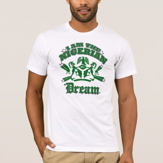私はナイジェリアの夢です Tシャツ (正面)