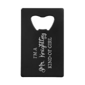 私はナイトリーの私のような女の子だ クレジットカード栓抜き (正面)