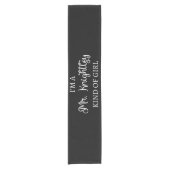 私はナイトリーの私のような女の子だ ショートテーブルランナー (正面)