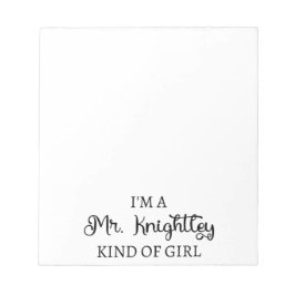 私はナイトリーの私のような女の子だ ノートパッド