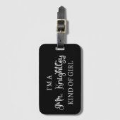 私はナイトリーの私のような女の子だ ラゲッジタグ (正面縦)
