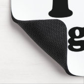 私はナゲットを愛します マウスパッド (コーナー)