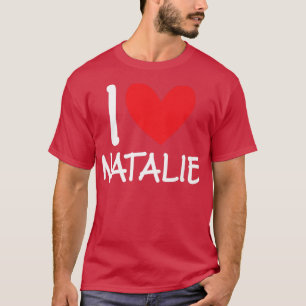 私はナタリーの名前パーソナライズされた女の女の子BFF Fr Tシャツ
