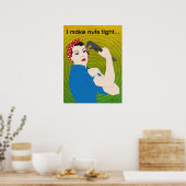 私はナッツを締め付ける… ポスター (キッチン)