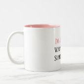 私はナナです。 あなたの軍事大国は何ですか。 ツートーンマグ ツートーンマグカップ (左)