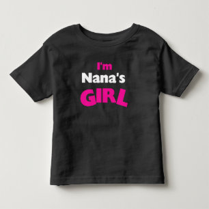 私はナナの女の子 トドラーTシャツ