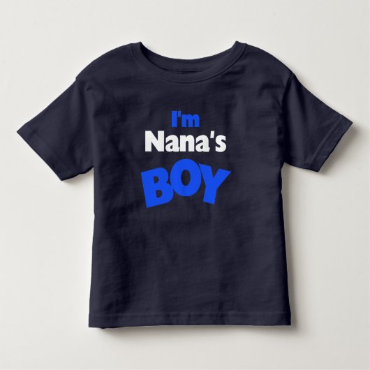 私はナナの少年 トドラーTシャツ (正面)