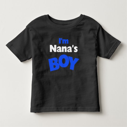 私はナナの少年 トドラーTシャツ (正面)