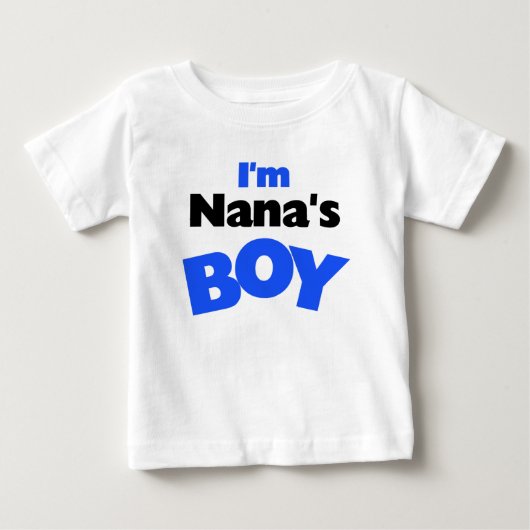 私はナナの少年 ベビーTシャツ (正面)