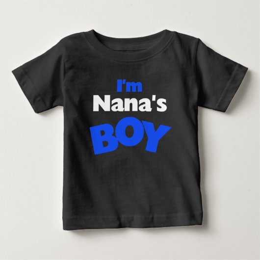 私はナナの少年 ベビーTシャツ (正面)