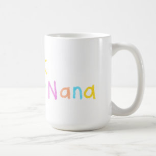 私はナナの私のマグを愛します コーヒーマグカップ