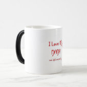 私はナナを愛します モーフィングマグカップ (正面左)