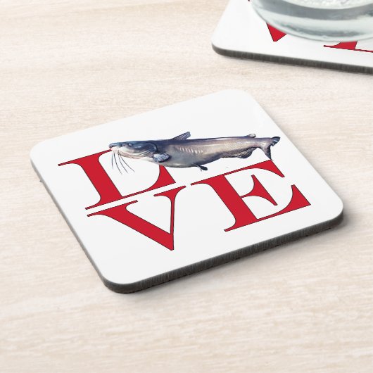 私はナマズが大好き コースター (左側)