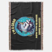 私はナルファルの卒業生だ!今、波を作る時間 スローブランケット (正面縦)