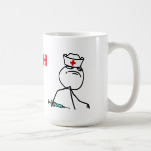 私はナースです コーヒーマグカップ