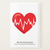 私はナースない体パーツ私の日プランナー プランナー手帳 (裏面)