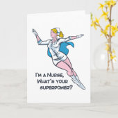 私はナースなんだ超大国 カード (黄色い花)