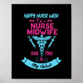 私はナースの助産師だ今週おめでとうナース ポスター (正面)