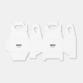 私はナース医療の専門家あなたの名前を追加文字simpl フェイバーボックス (折り畳みなし)