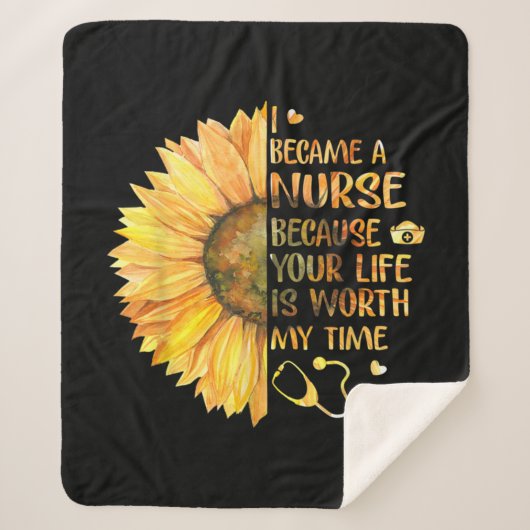 私はナース シェルパブランケット (正面)