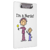 私はナース(小児科)のクリップボードです クリップボード (右)